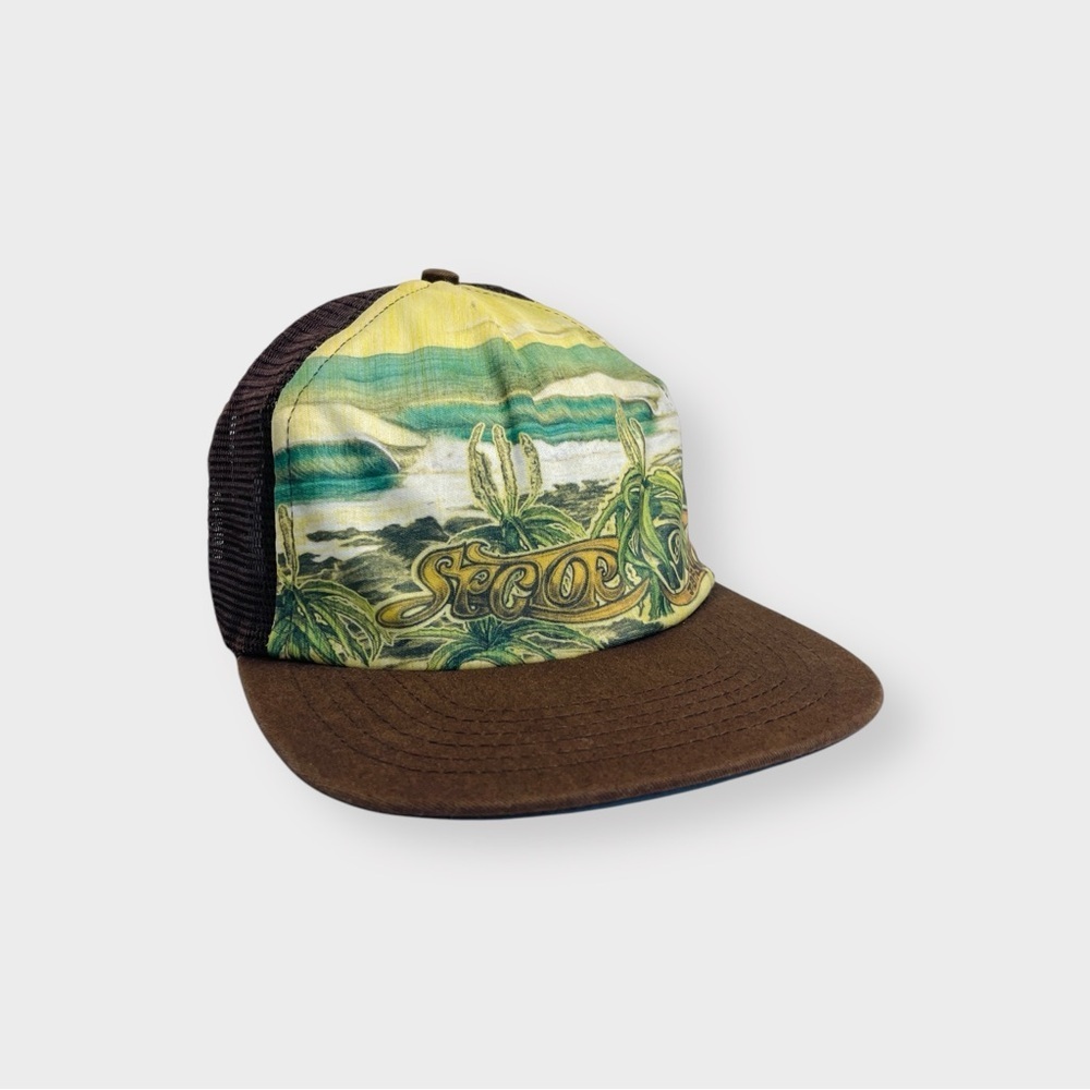 Vtg 90s Y2K Sector 9 Longboards J-Bay Snapback Hat, Skate Skateboarding Surf